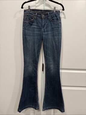 COH Devote Rocker Ultra Flare Mid Rise Jeans
